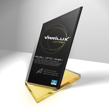 Logoaufsteller Varilux